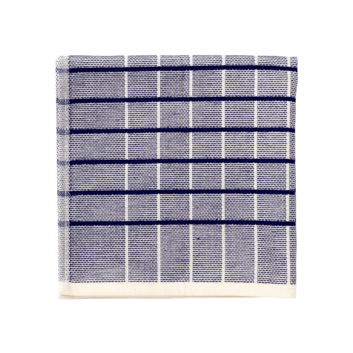 BROSTE Teatowel Herman Small Squares - Maritime Blue