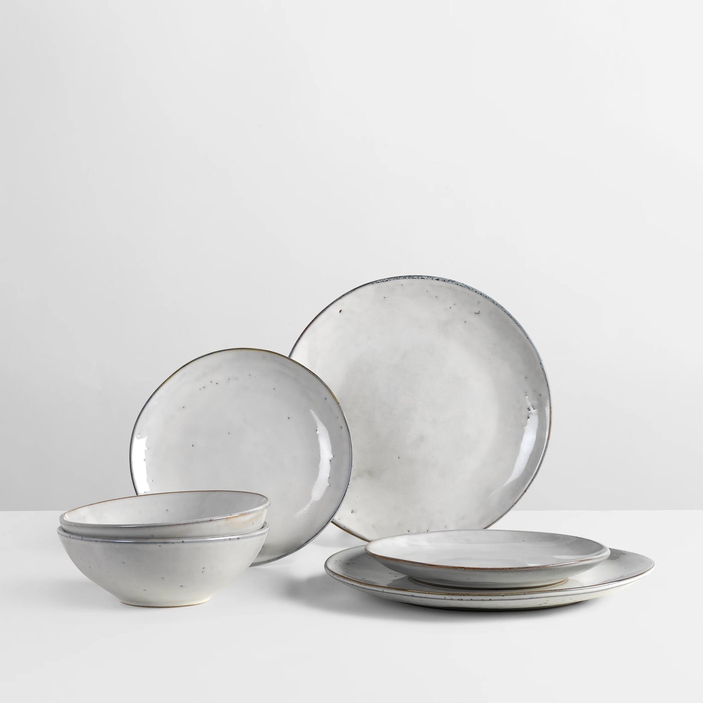 Broste Nordic Sand Dinner Set - of 2