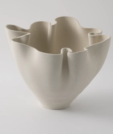 Eva Vase Off White
