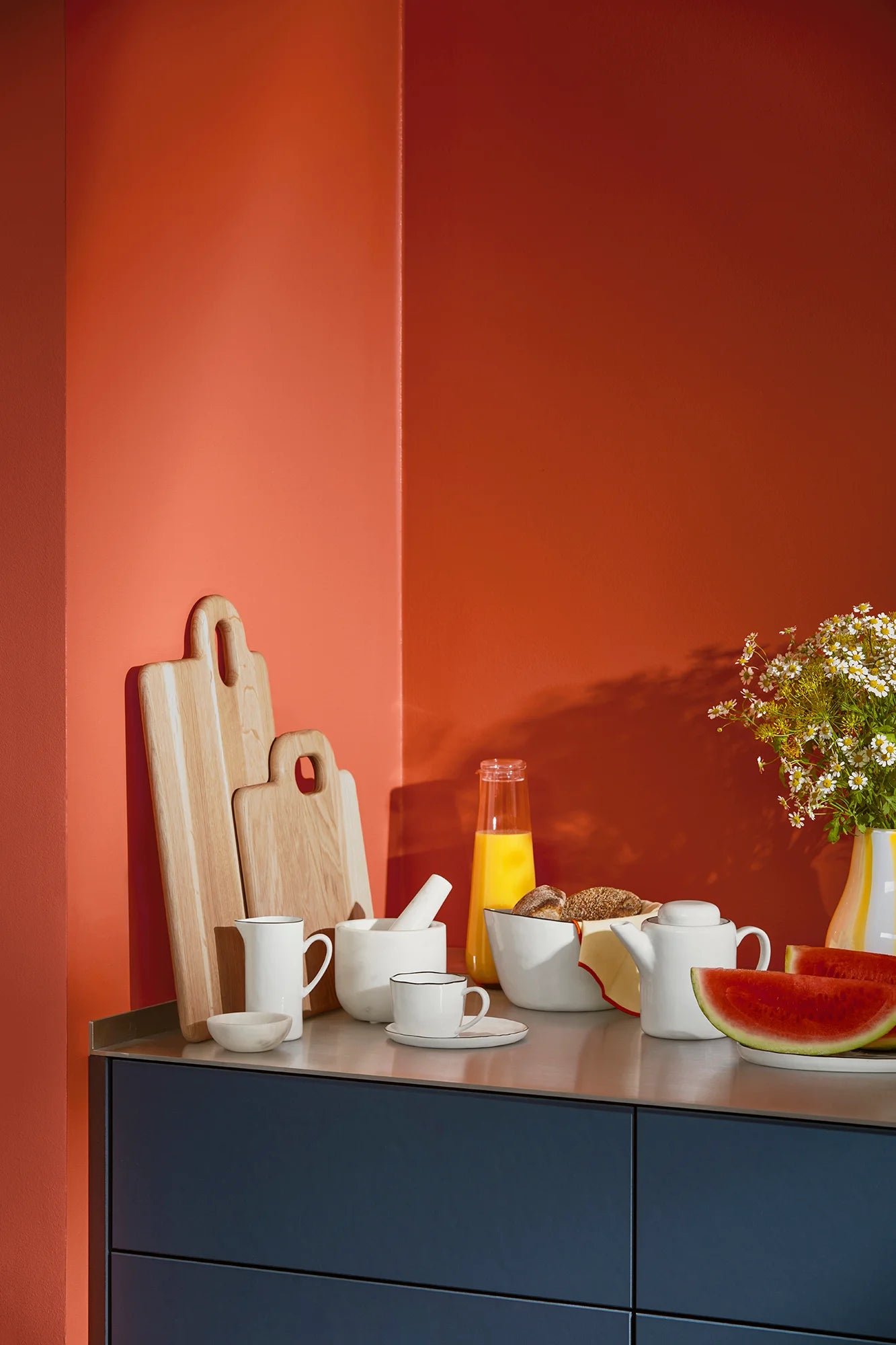 Olina Chopping Board Grooved Large