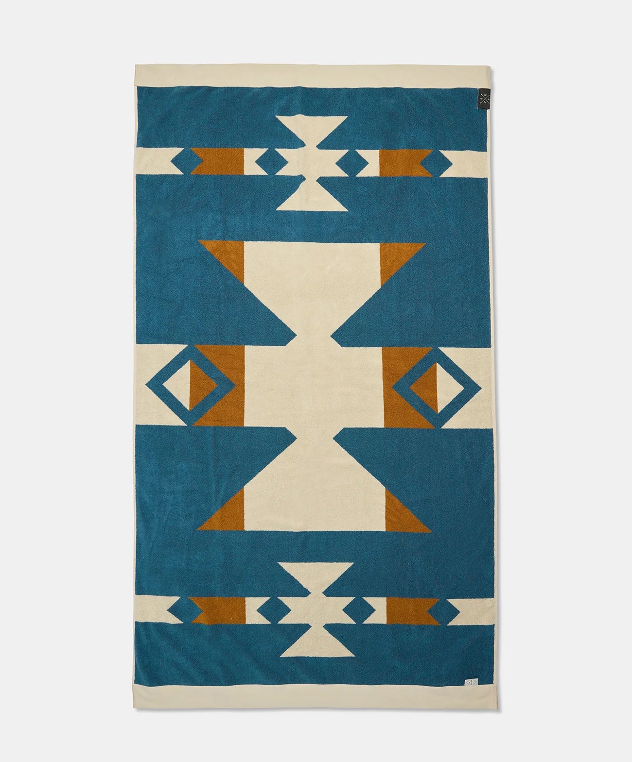 River Towel - Natural Blue 100x180cm