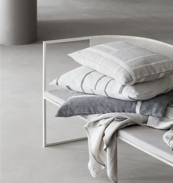 KRISTINA DAM | Architecture Cushion | Beige/Cream