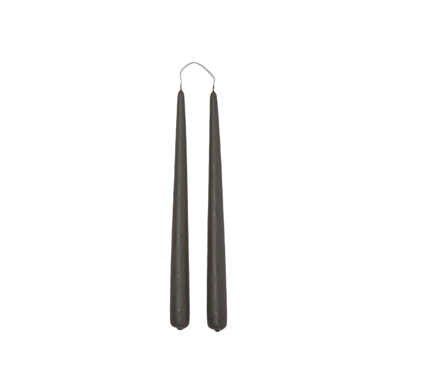 Fukai Candles Set of 2 | Large | Taupe