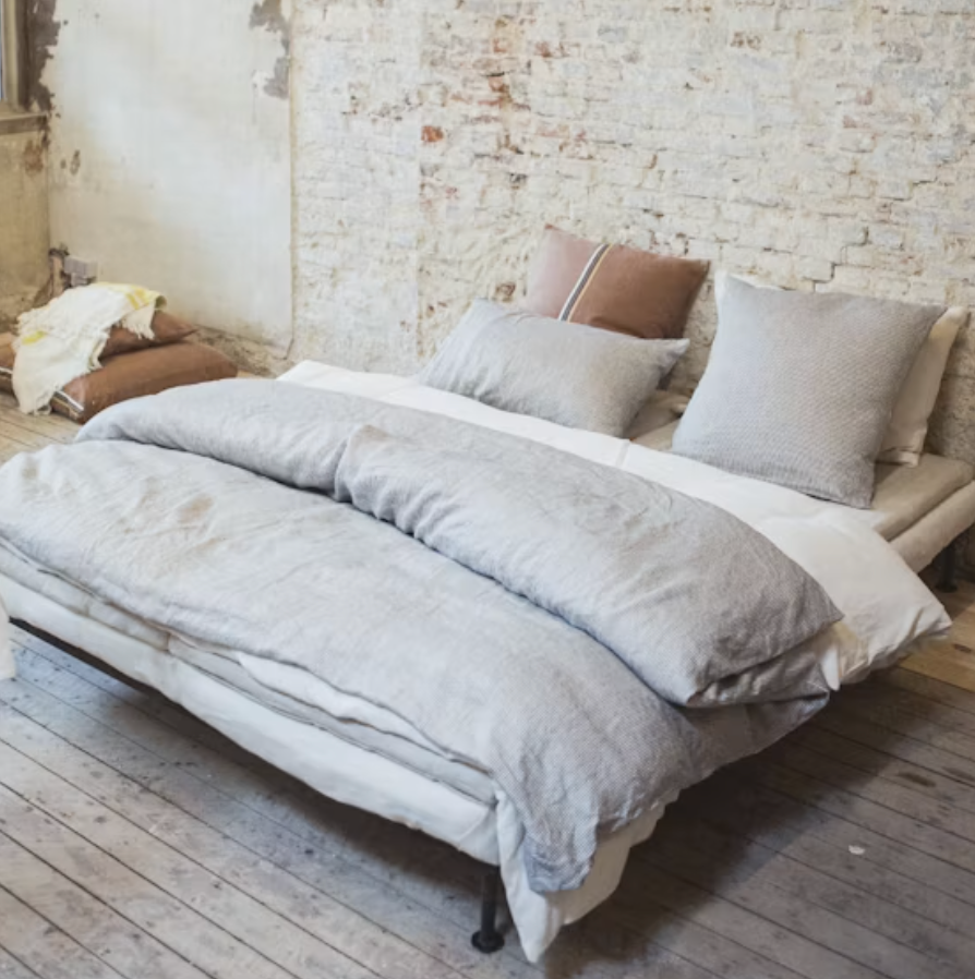 Libeco | Lumbar Cover | The Workshop Stripe