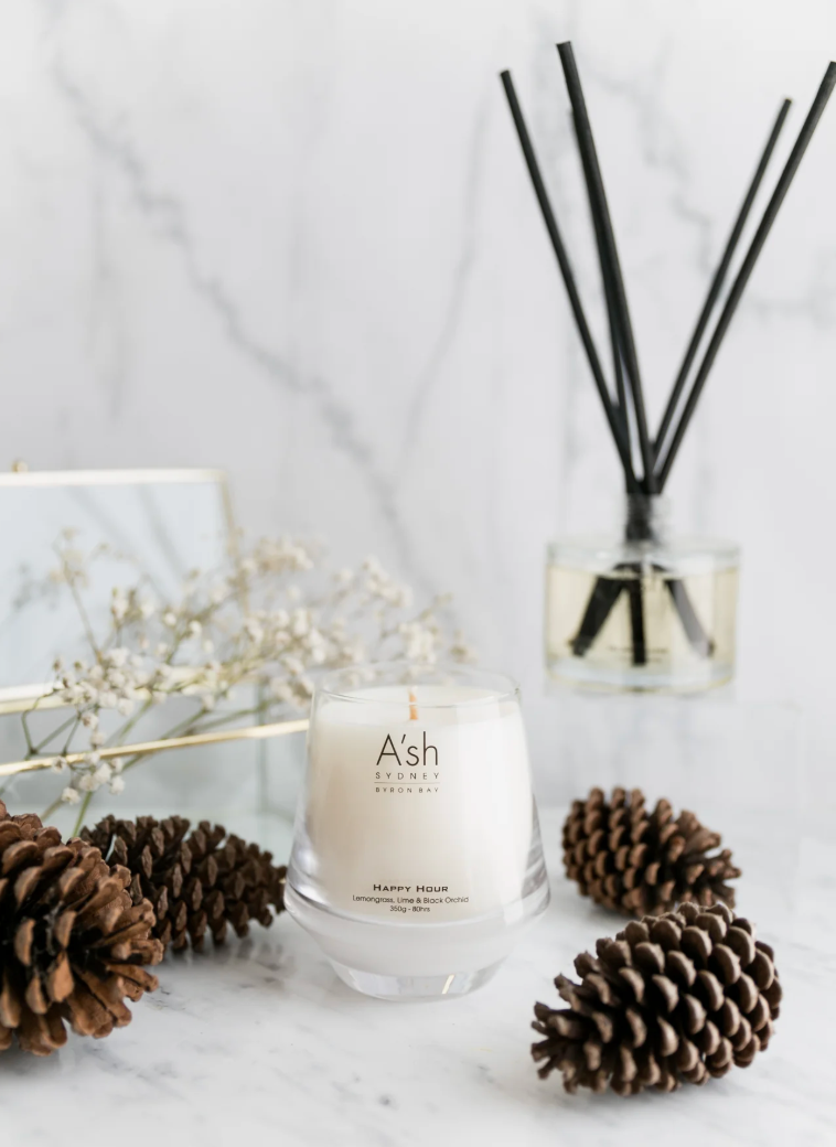 A'sh Candles | Diffuser | Happy Hour