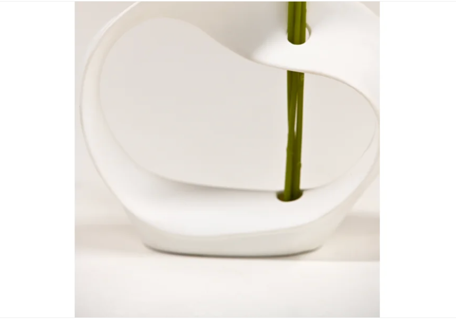 Twisted Ribbon Bud Vase