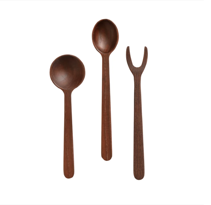 MUUBS | Yami Tapas | Set of 3 | Brown