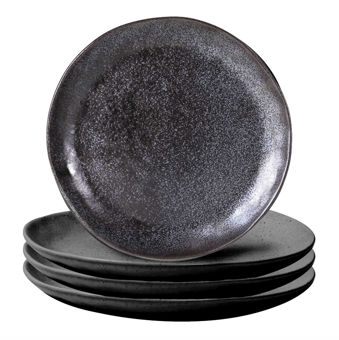 Earth Dinner Plate | Black | Set of 4