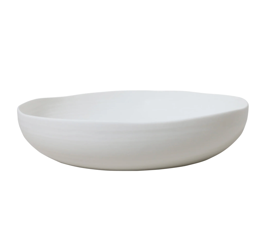 At Home Shallow Serving Bowl