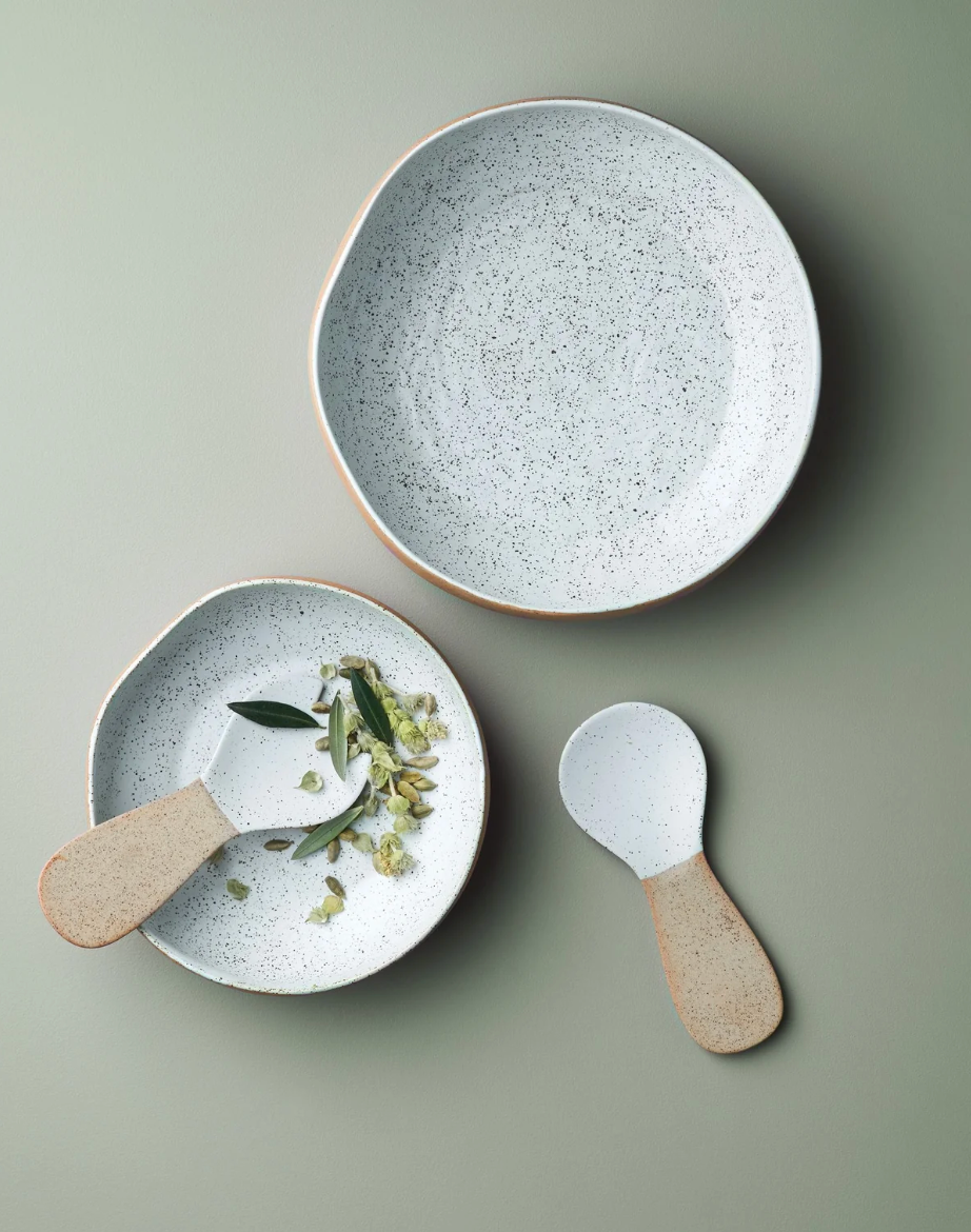 Garden to Table Serving Bowl | White