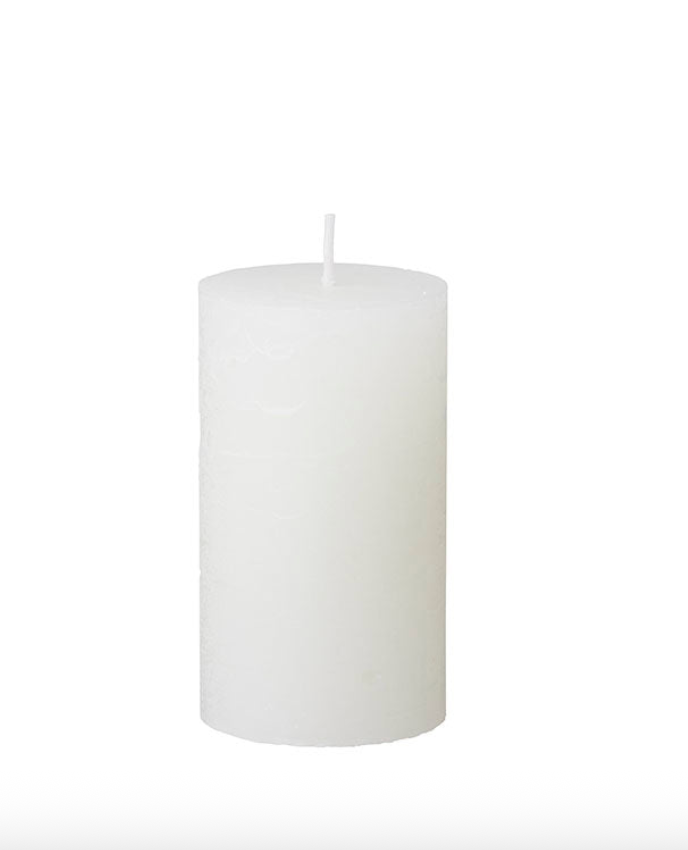 Pillar Candle | Rustic Off White | 9cm