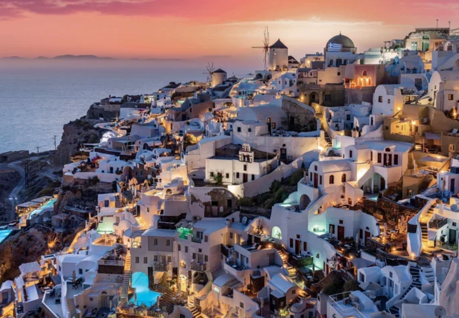 Puzzle | Shades of Santorini | 1000 Pieces