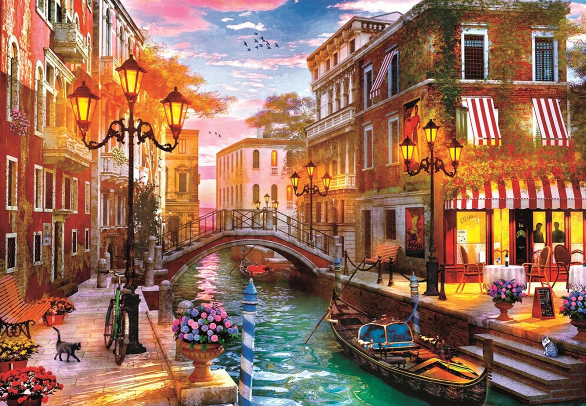 Puzzle | Sunset Over Venice | 500 Pieces