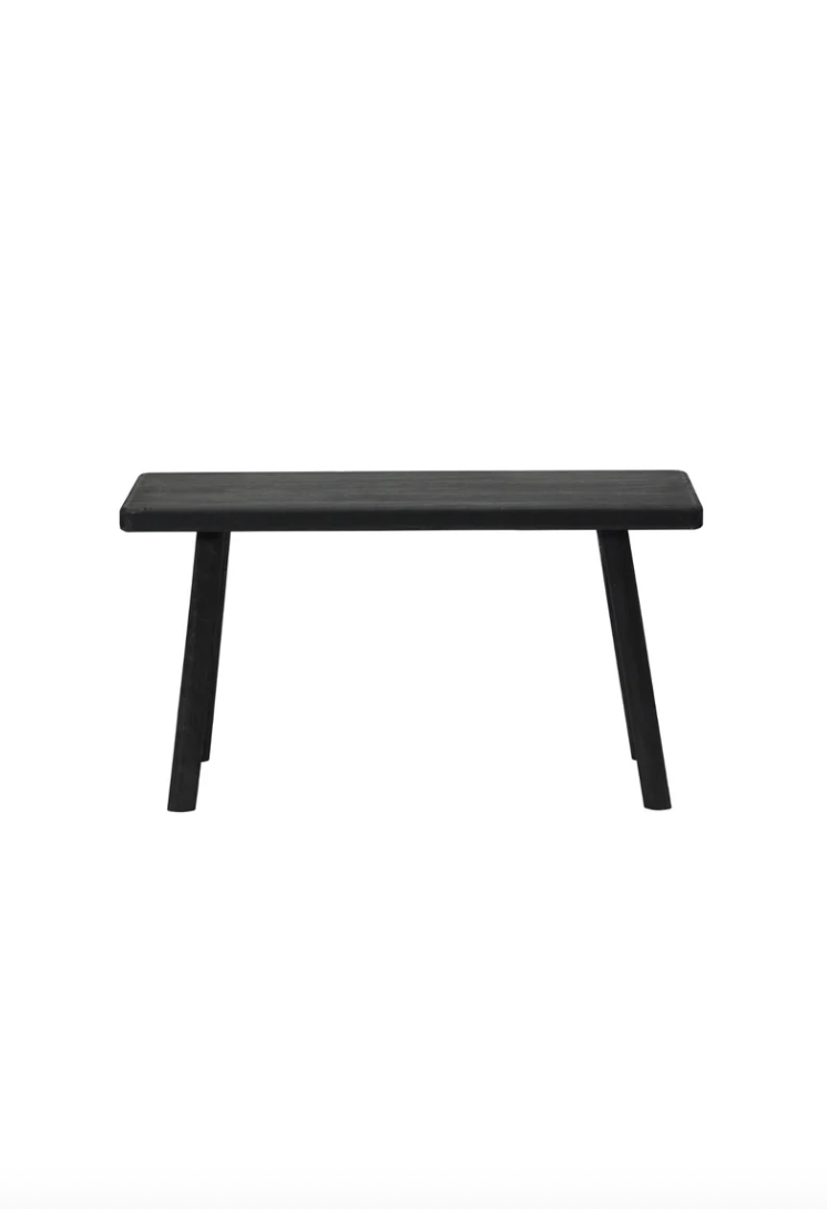 Rustic Bench | Black | 81cm