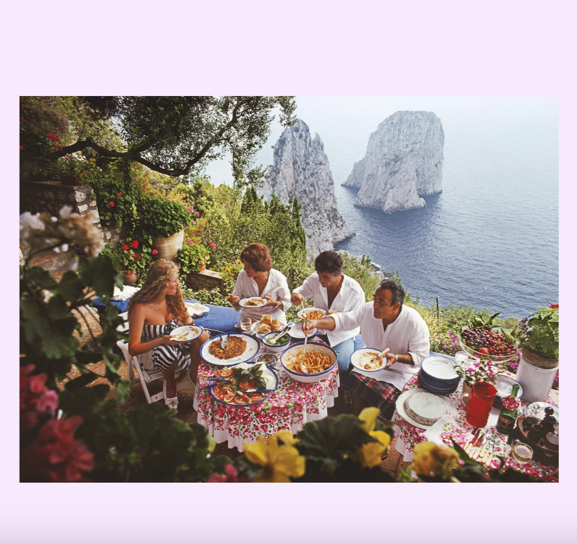Slim Aarons Puzzle | Dining Al Fresco