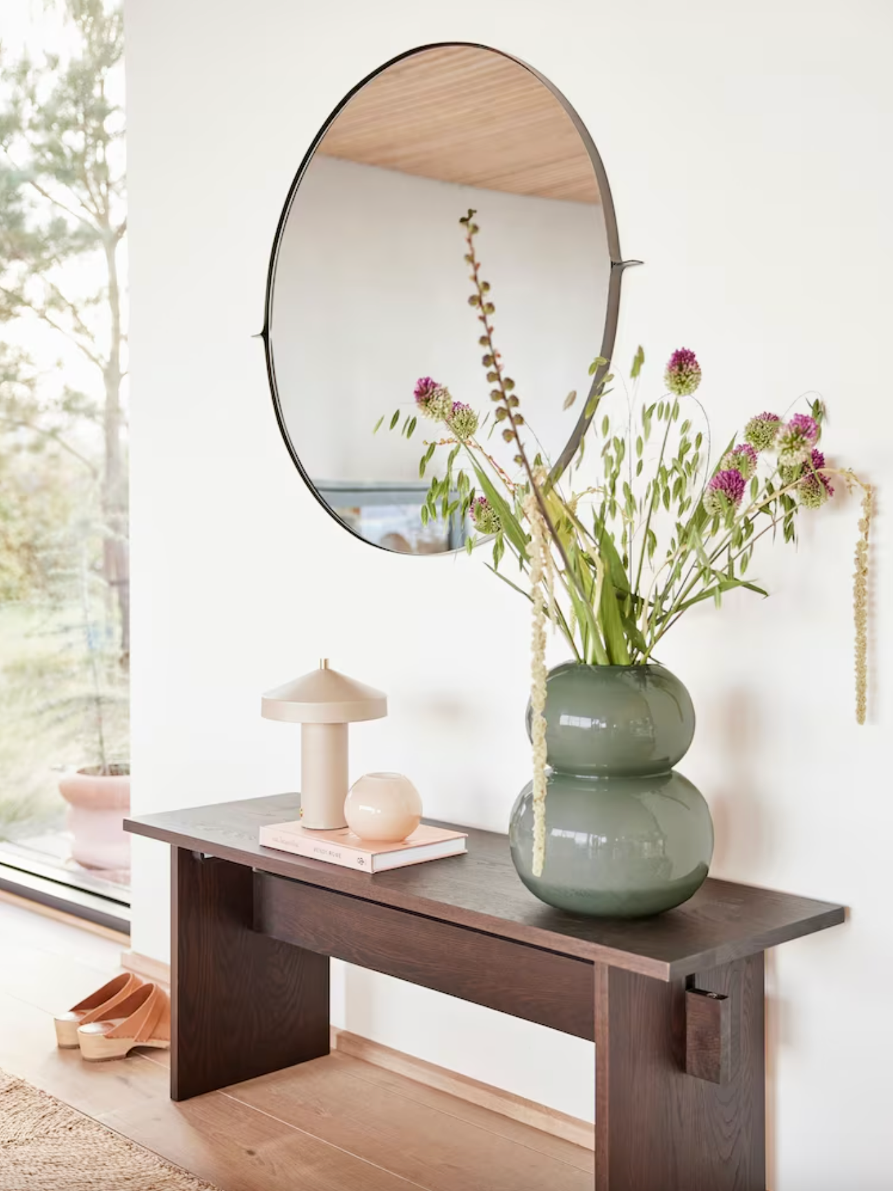 Lasi Vase - Jade 25.5 x H30 cm