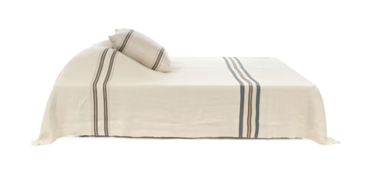 Vourkari Coverlet 280x240cm 100% Linen