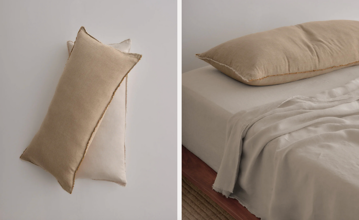 Hale Mercantile | Flocca Linen Body Cushion