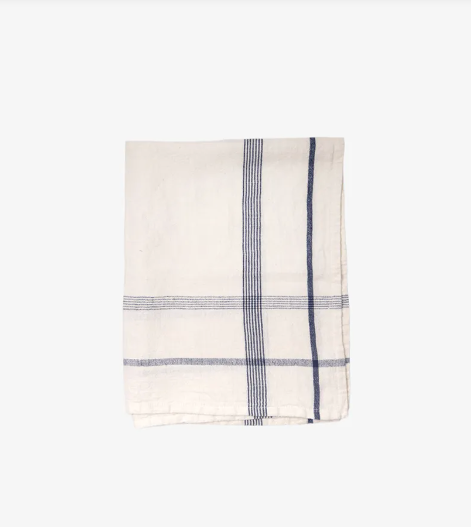 Plaid Teatowel | Marine Blue