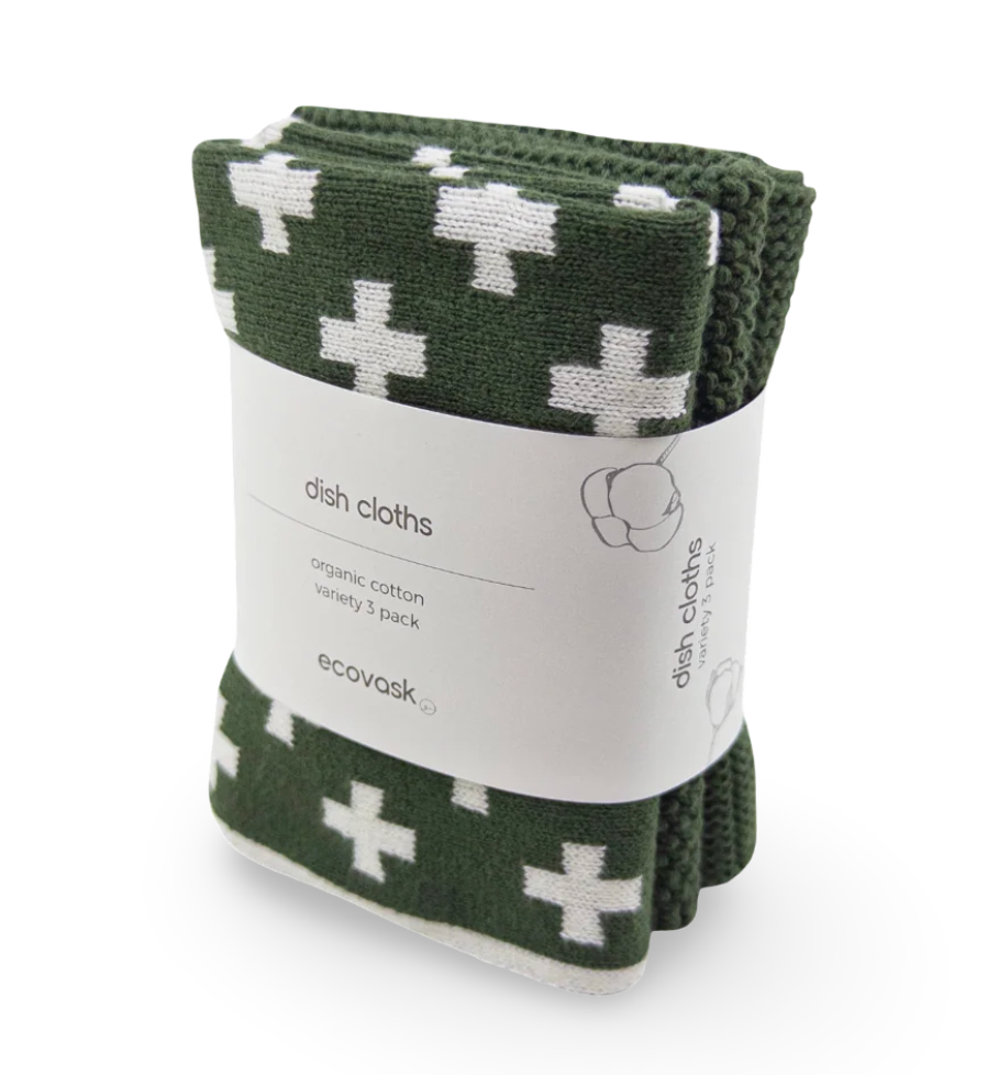 Dishcloth Variety 3pk Forest