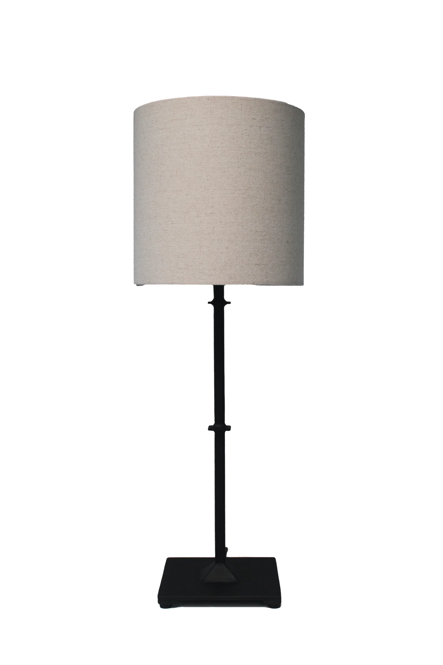 Table Lamp w/ Empire Shade L Oatmeal