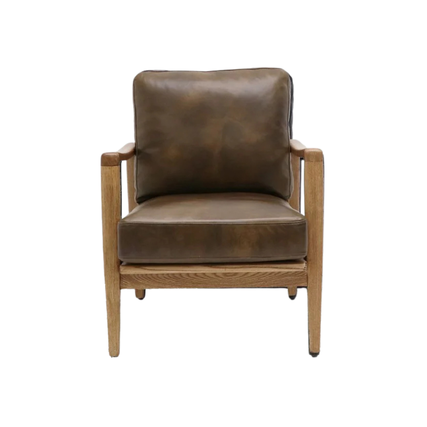 Martin Leather Armchair - Brown