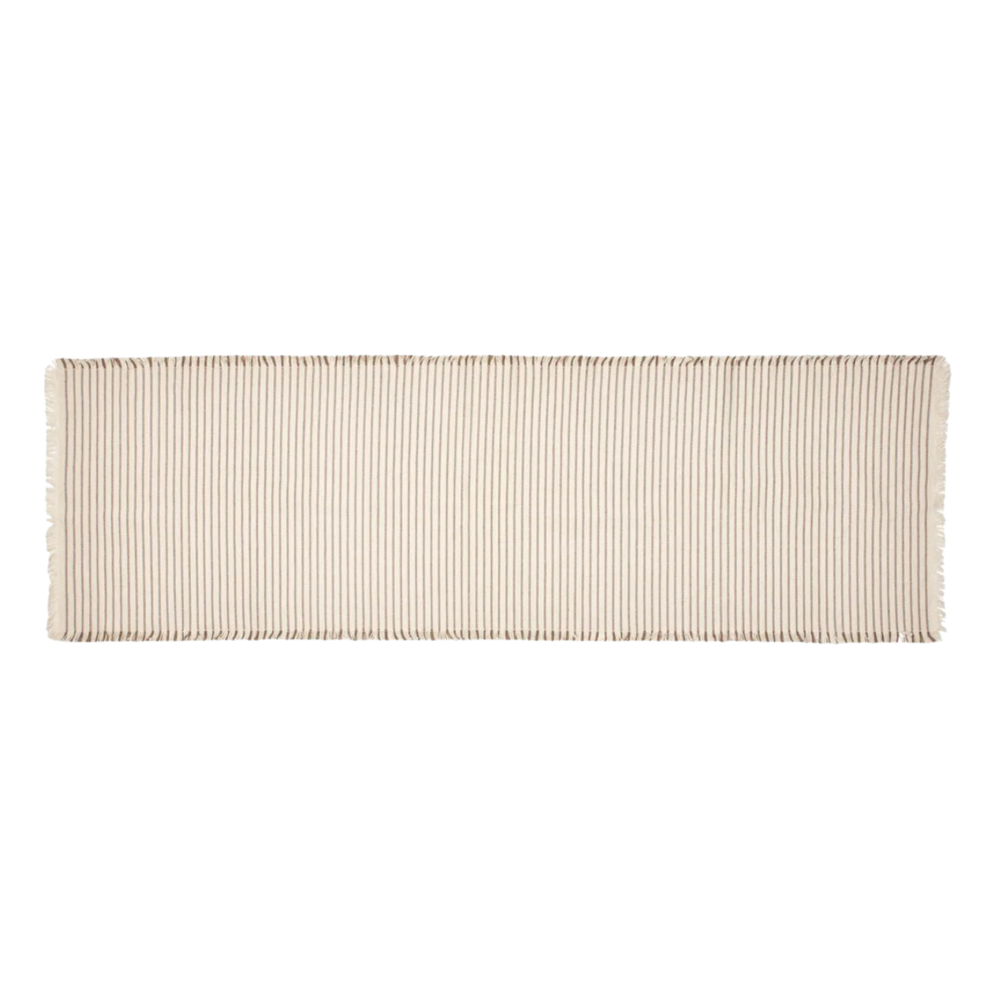 BROSTE Table-Runner | Off White/Fungi Grey