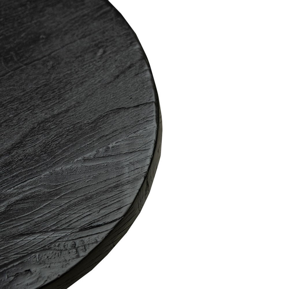 Parq Stool Round - Black