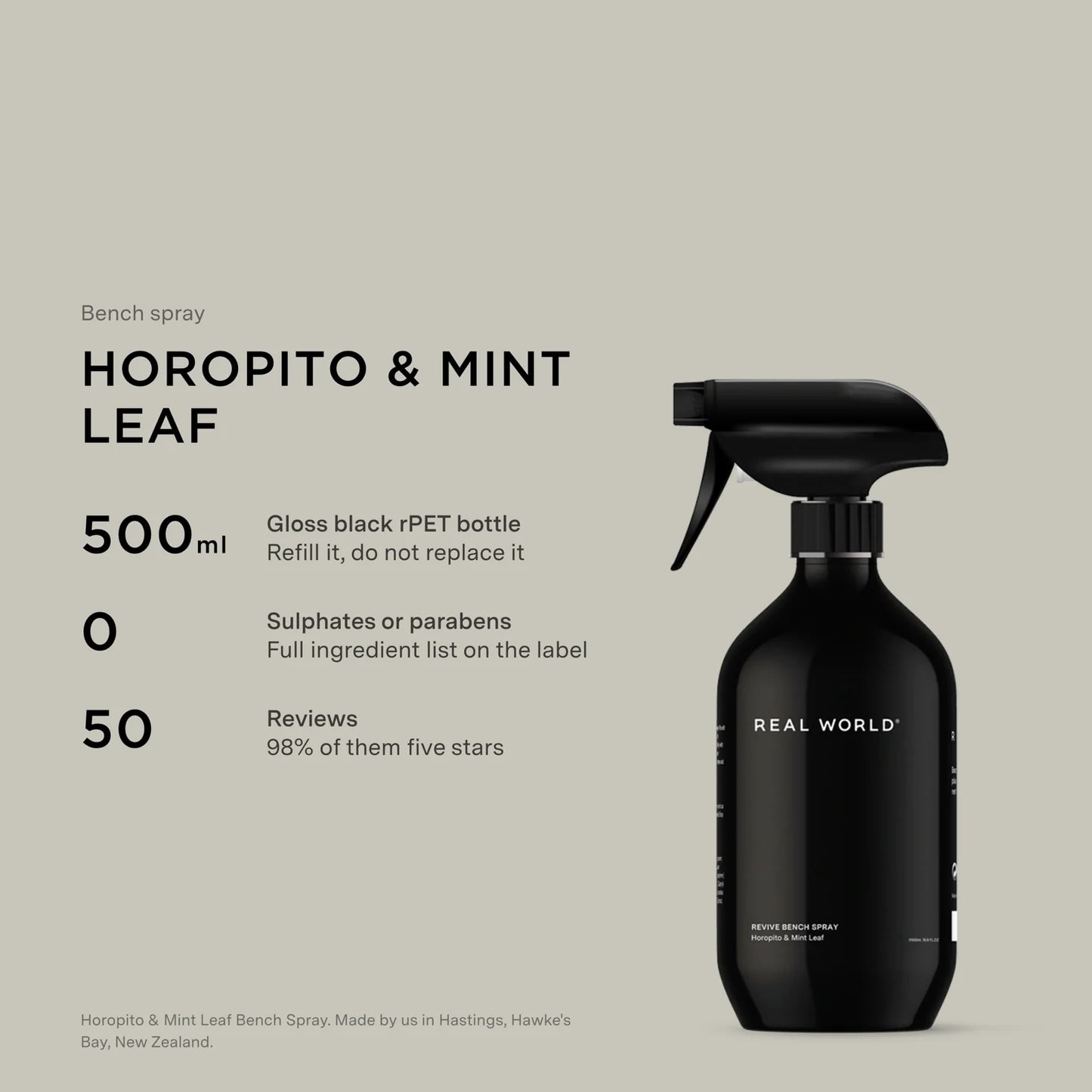 Horopito & Mint Leaf Bench Spray