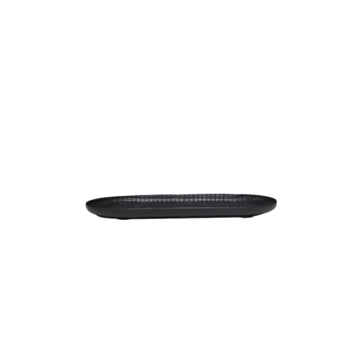Ankara Oval Tray Black 245x115mm
