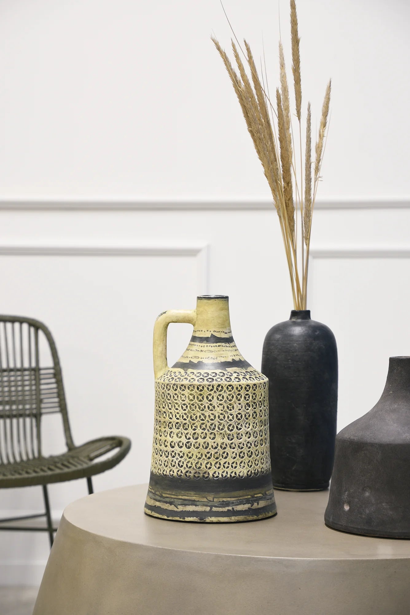 Basington Vase Matte Black