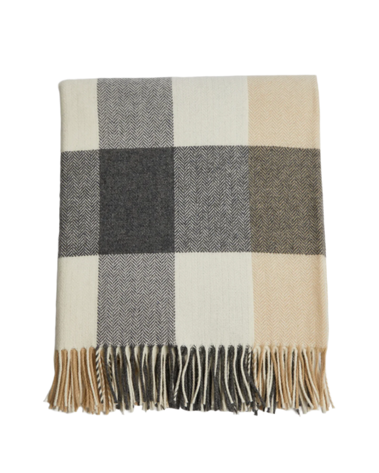 Classic Foxford Lambswool Throw