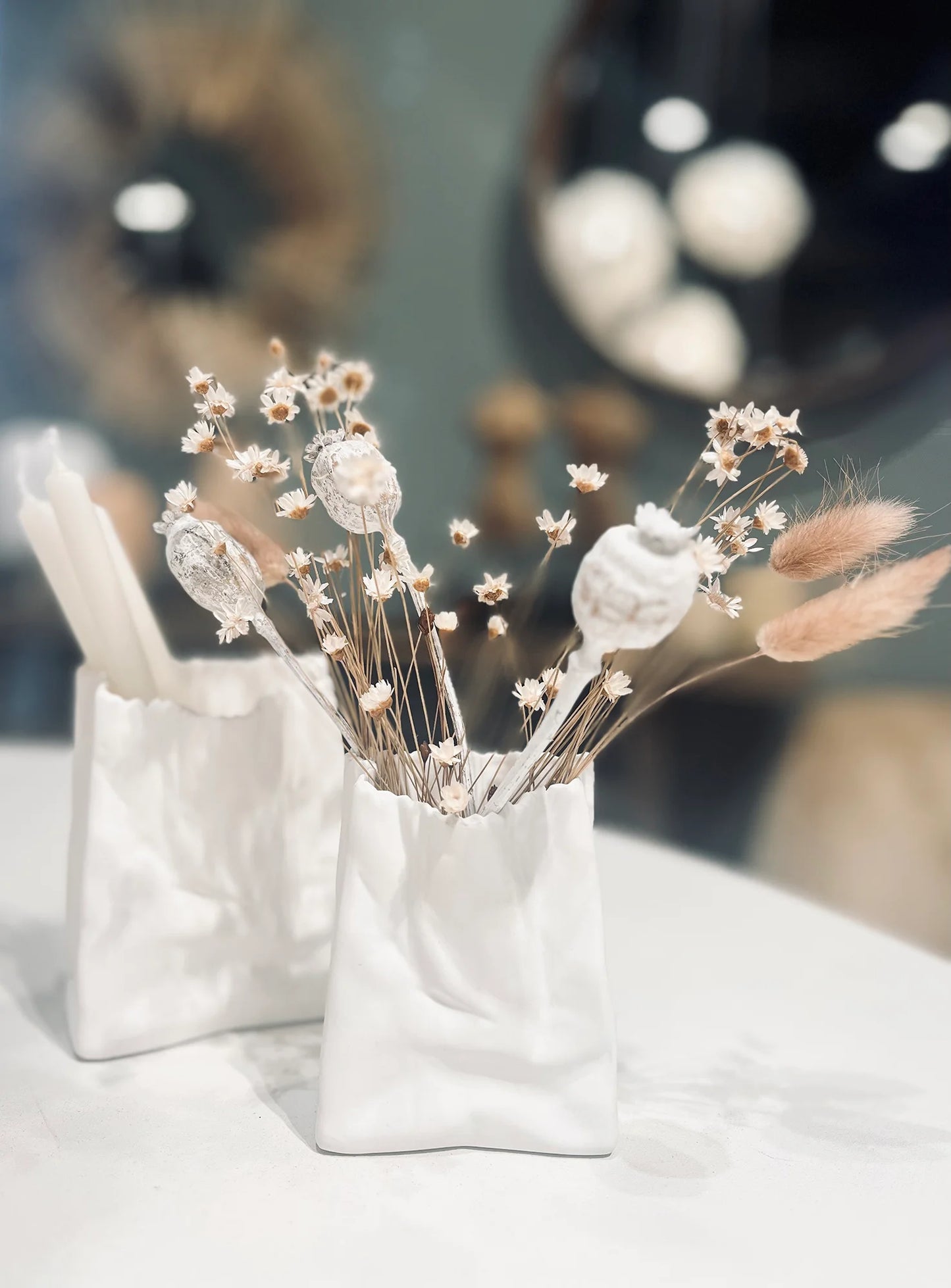 Small Paper Bag Vase