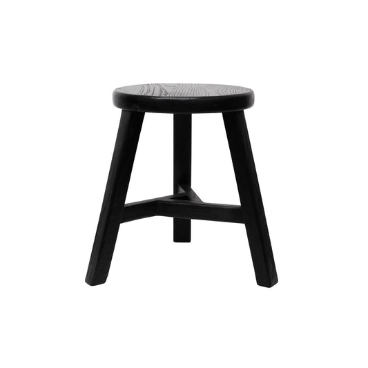 Parq Stool Black Round