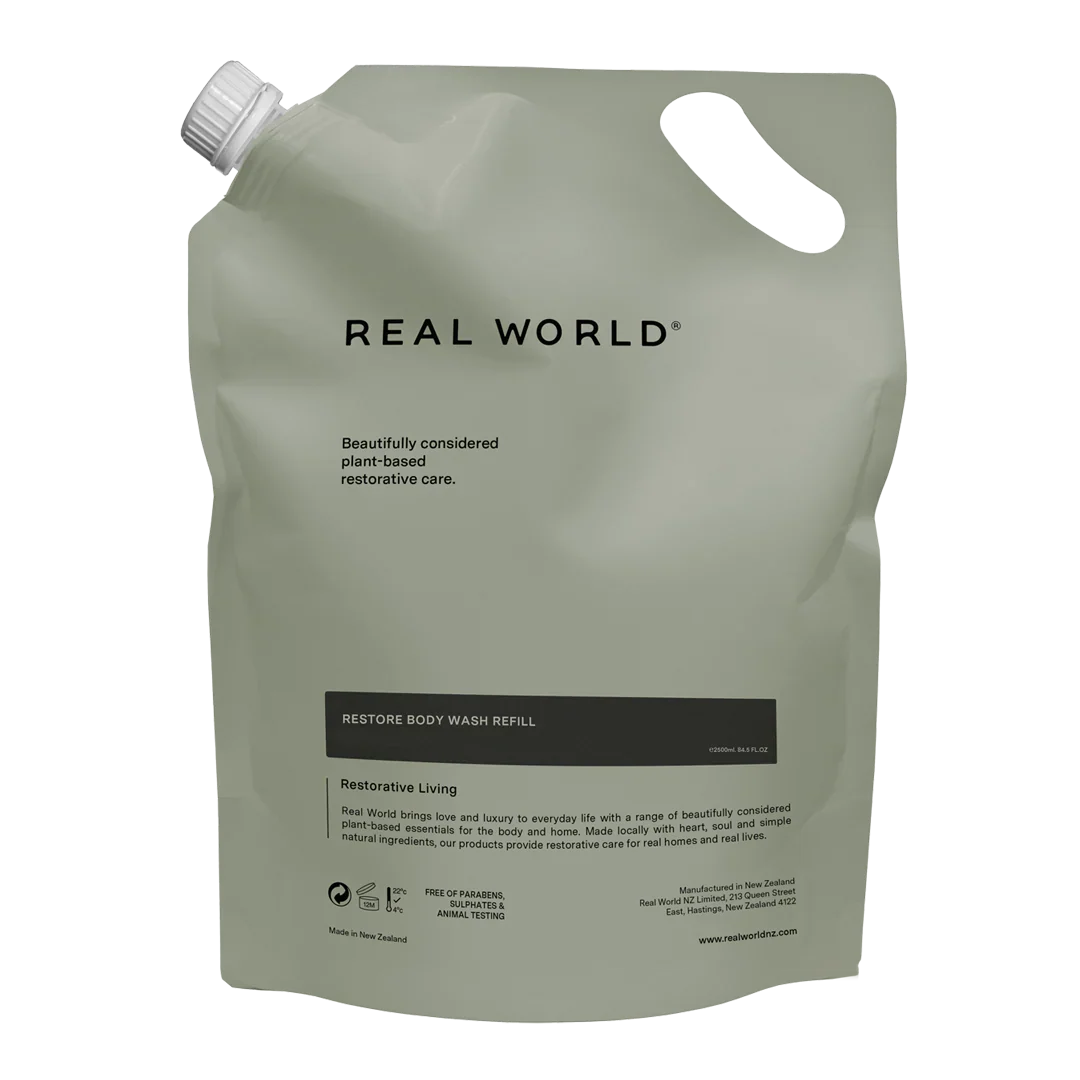 Real World | Hand Wash Manuka & Rose Geranium | Refill