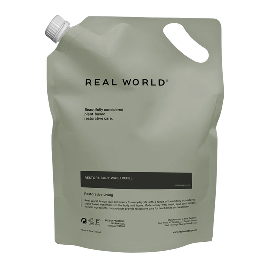 Real World Refill | Hand Wash | Manuka & Rose Geranium