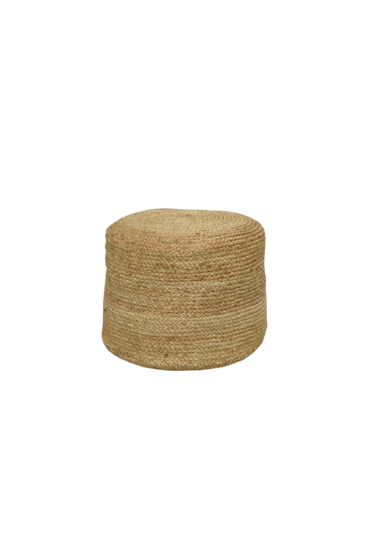 Jute Ottoman- Large