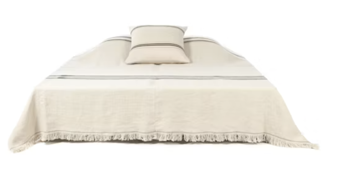 Vourkari Coverlet 280x240cm 100% Linen