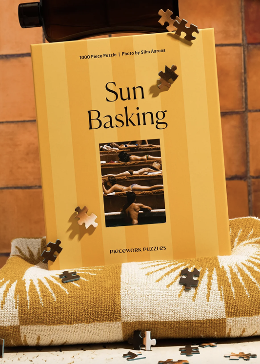 Slim Aarons Puzzle - Sun Basking