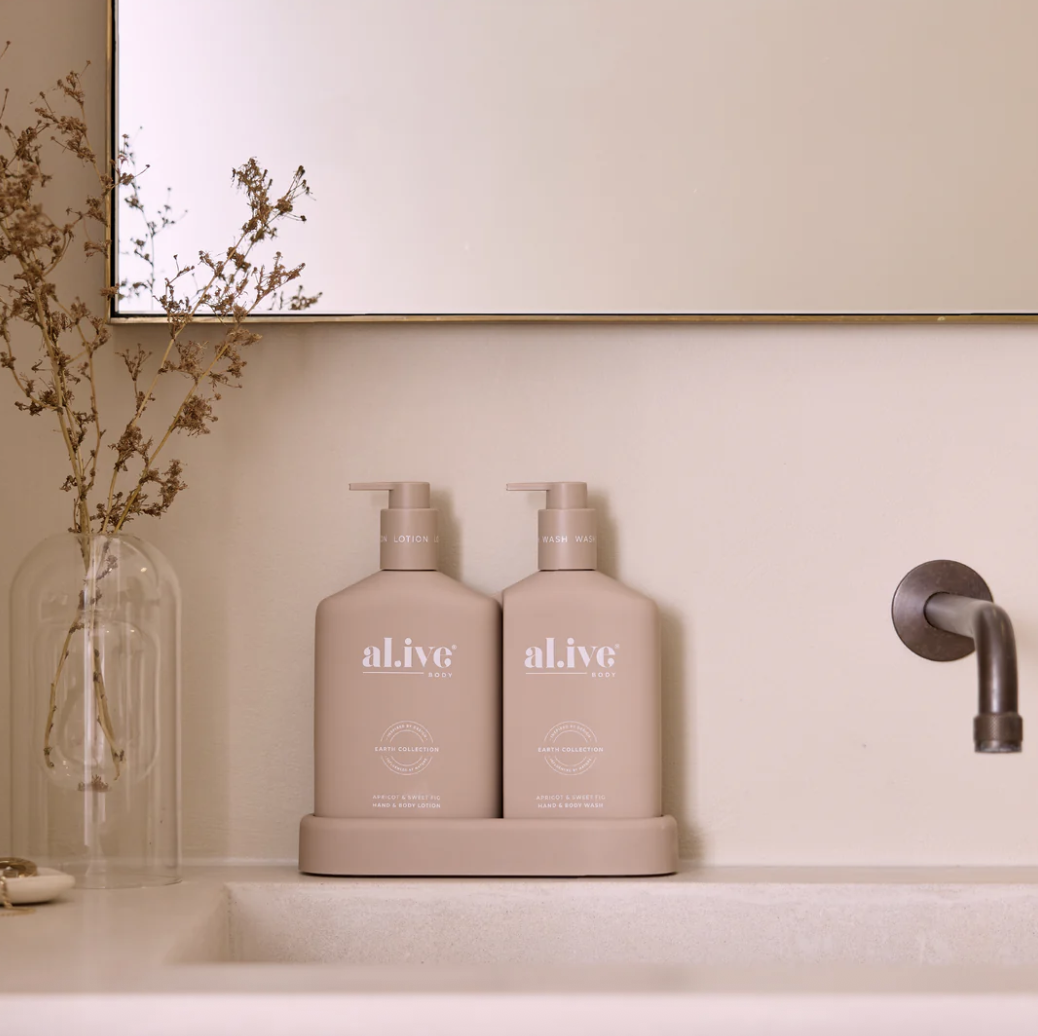 al.ive | Wash & Lotion Duo Pack | Apricot & Sweet Fig