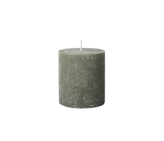 BROSTE | Pillar Candle | Leaf Green
