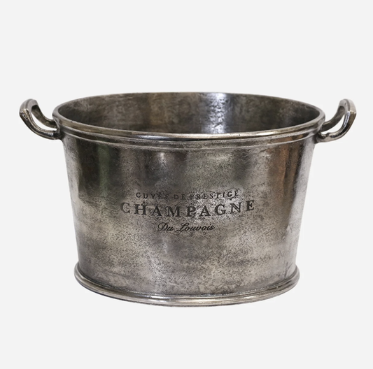 Long Island | Round Vintaged Wine Bucket | Large