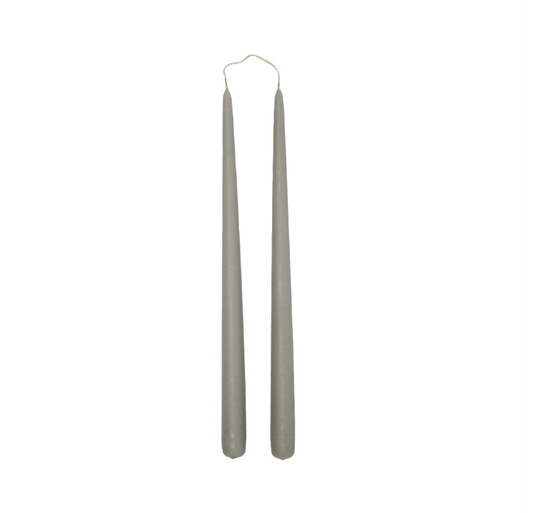 Fukai Candles | Large | Set of 2 | Grey