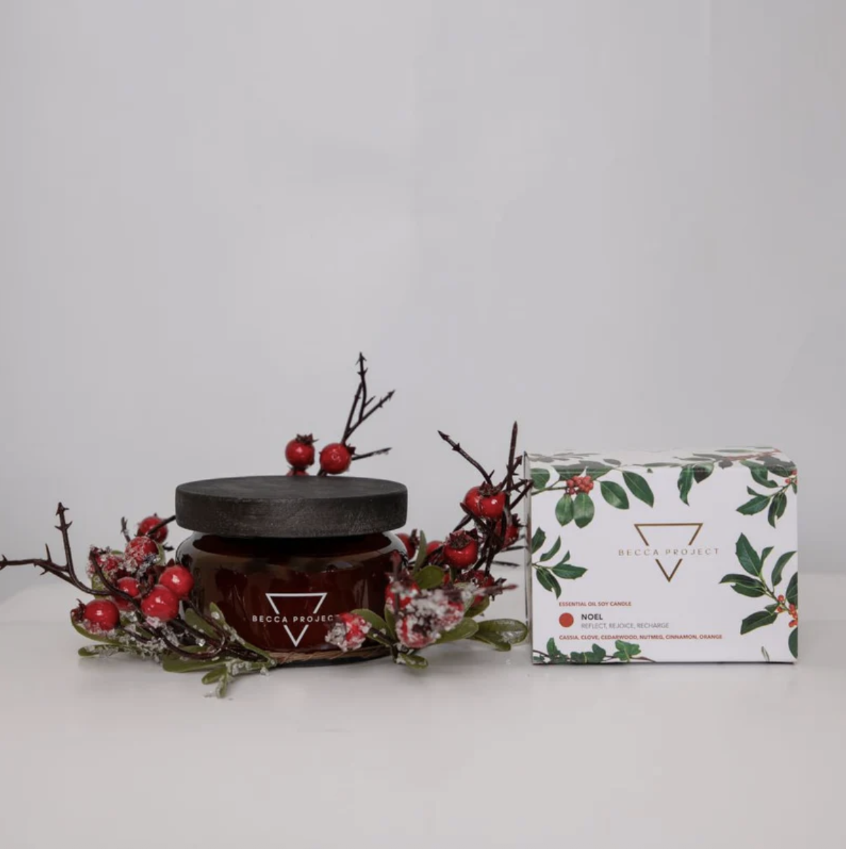 Becca Project | Noel Christmas Candle | Medium
