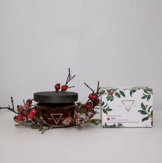 Becca Project | Noel Christmas Candle | Medium