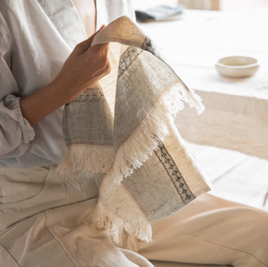 Libeco | Belgian Table Throw Napkin | Loulida