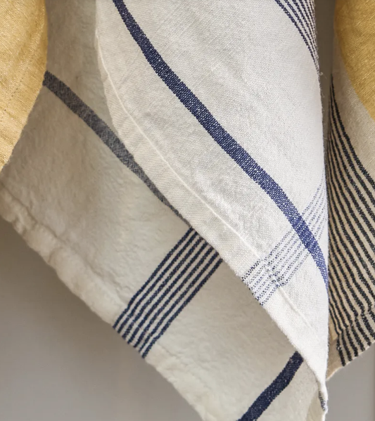 Plaid Teatowel | Marine Blue