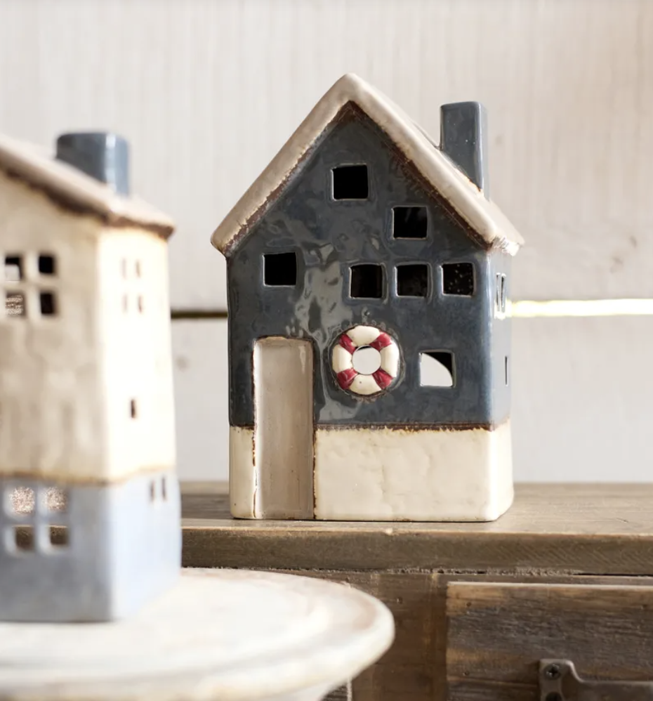 Saint Malo Tealight House with Buoy | Large