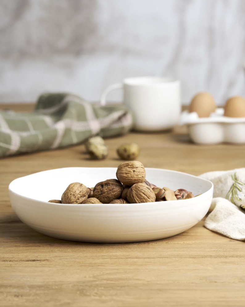 At Home Shallow Serving Bowl