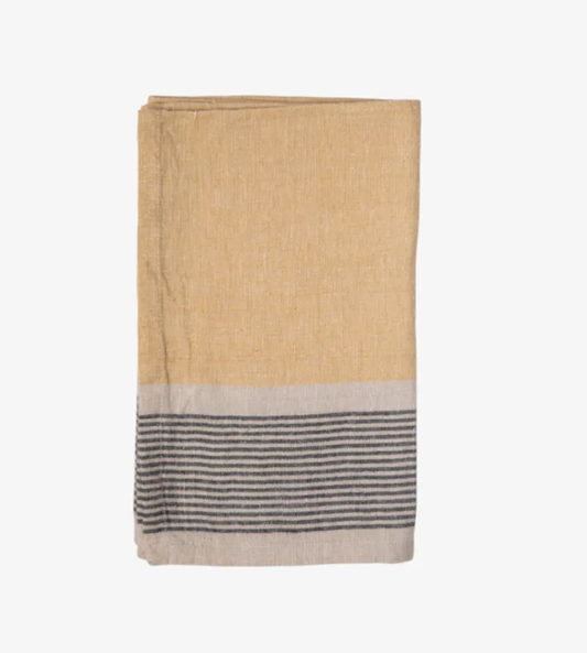 Atelier Stripes Teatowel | Mustard